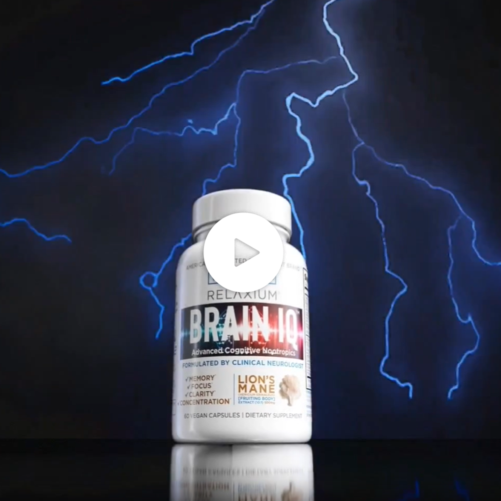 RELAXIUM® Brain IQ Memory & Focus Support Capsules V3