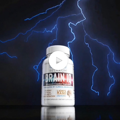 RELAXIUM® Brain IQ Memory & Focus Support Capsules V3