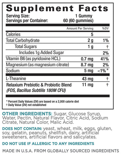 RELAXIUM® CalmQuick Gummies