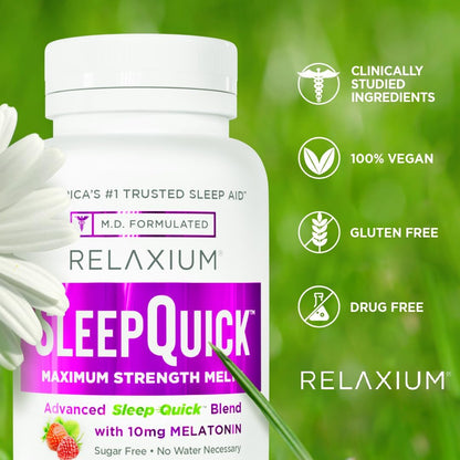 RELAXIUM® SleepQuick Maximum Strength Melts
