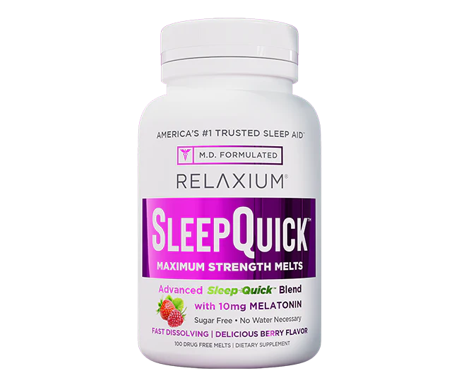 RELAXIUM® SleepQuick Maximum Strength Melts