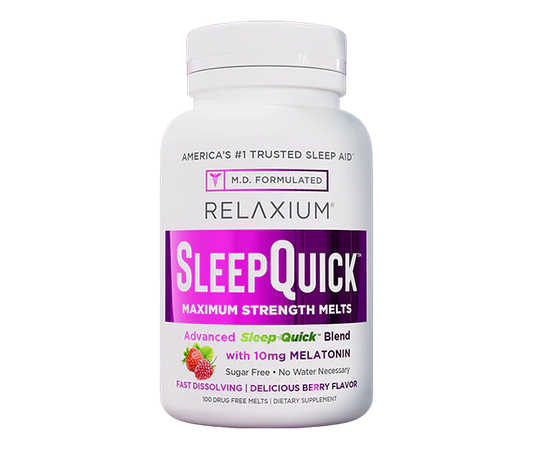 Relaxium Sleep Quick Maximum Strength Melts